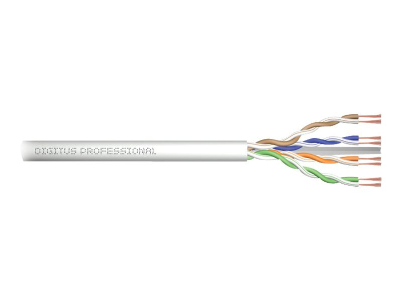 DIGITUS CAT 6A U-UTP Roh-Patchkabel 305m Box Vorderansicht