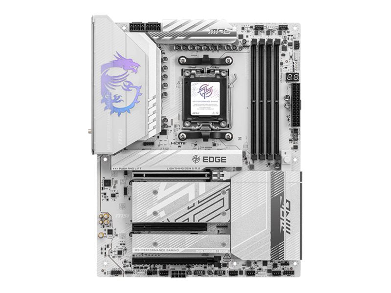 MSI MPG B850 EDGE TI WIFI AM5 MB Vorderansicht