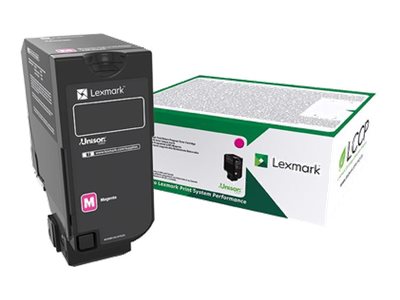 LEXMARK 15K Return Program Tonerpatrone Magenta Vorderansicht
