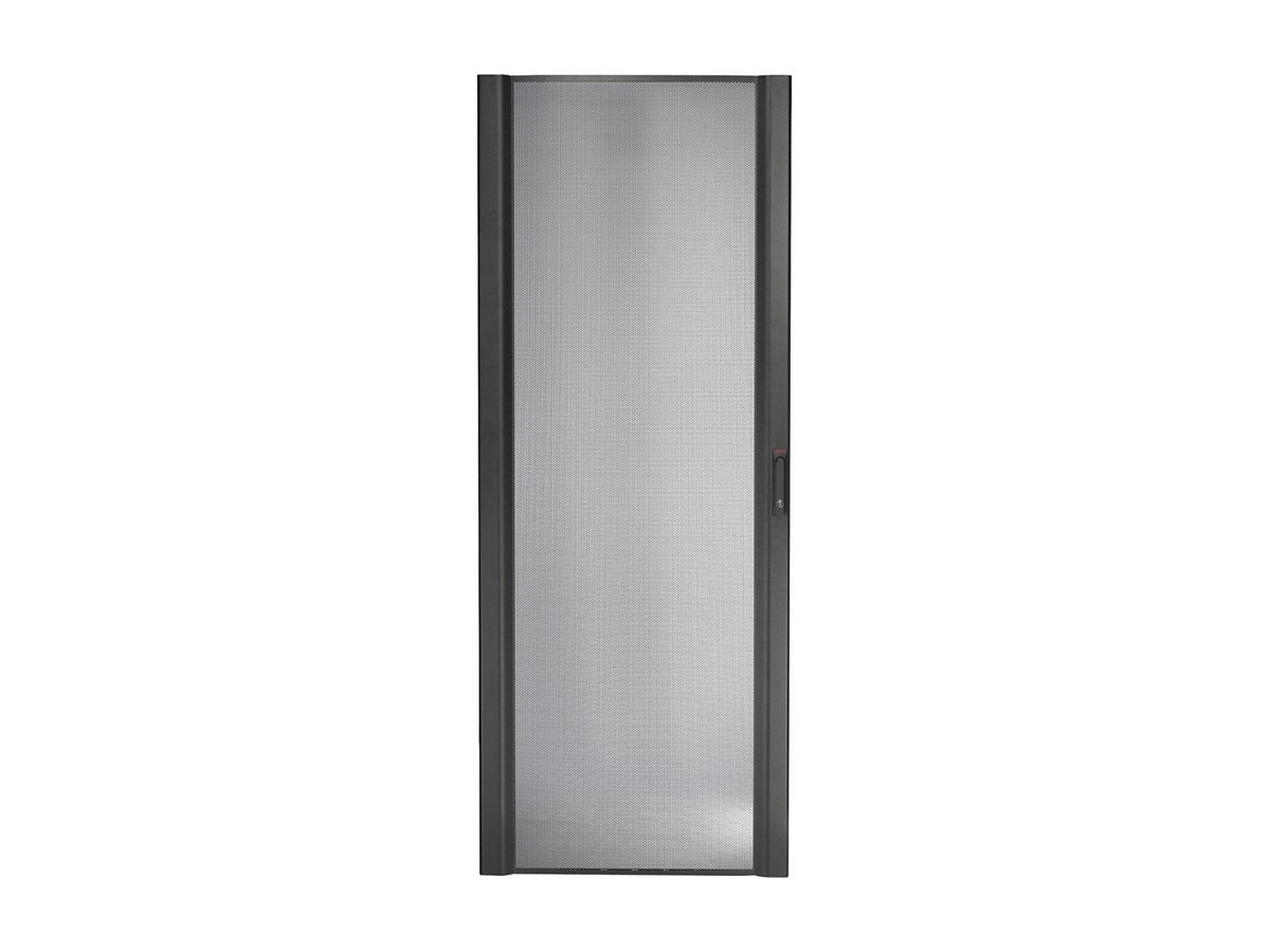 APC Tuer NetShelter SX 48HE 750mm perforierd gebogen - Vorderansicht