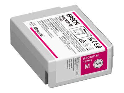 EPSON 5LB SJIC42P-M Tintenpatrone ColorWorks C4000e Magenta - Vorderansicht