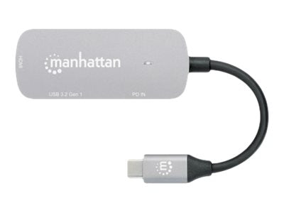 MANHATTAN USB-C 3-in-1 Konverter Vorderansicht