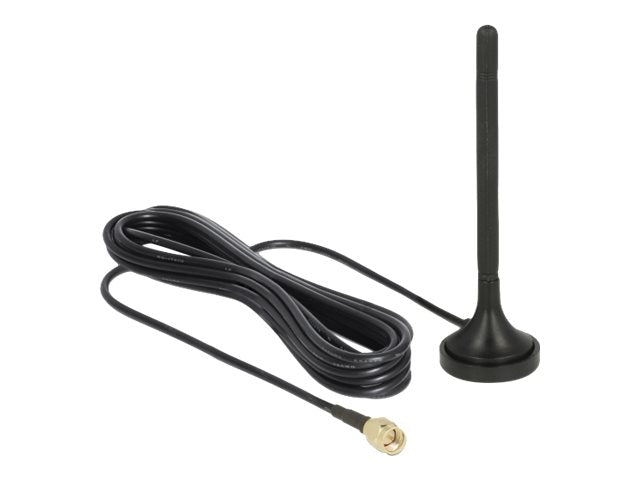 DELOCK LTE Antenne SMA Stecker 2 dBi starr omnidirektional - Vorderansicht