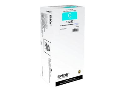 Detailaufnahme der EPSON 1LB WorkForce Pro WF-R5xxx series Cyan XL Ink Supply Unit