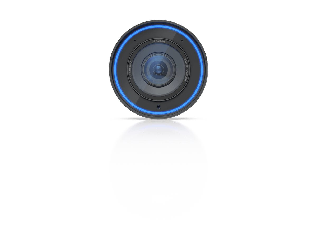 UBIQUITI UVC-G6-PRO-BULLET-W 4K POE CAMERA Vorderansicht