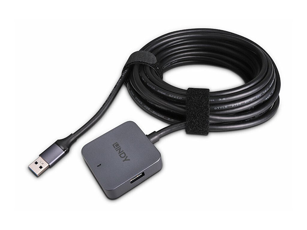 LINDY 5m USB 3.0 Hub 4 Ports Detailansicht