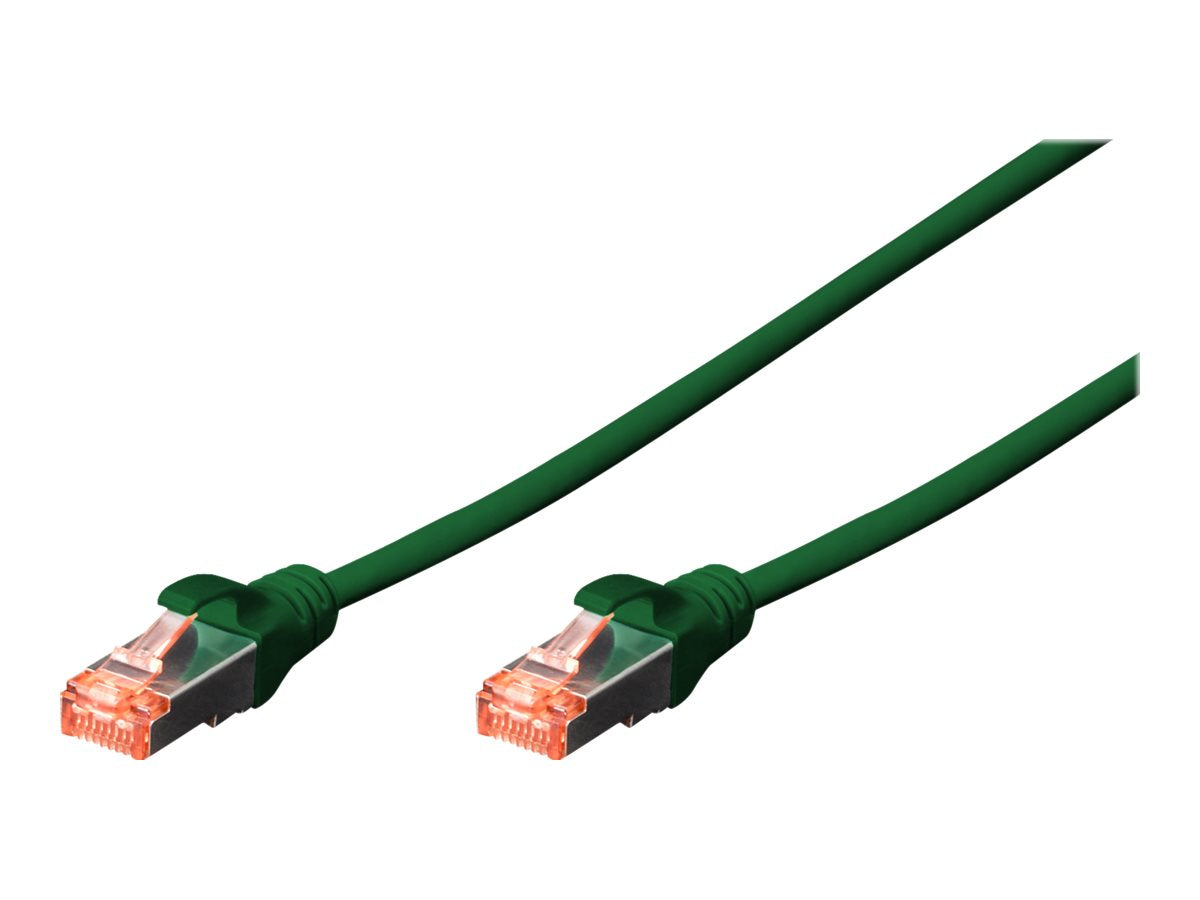 DIGITUS CAT 6 S-FTP Patchkabel Cu LSZH 1 m Vorderansicht