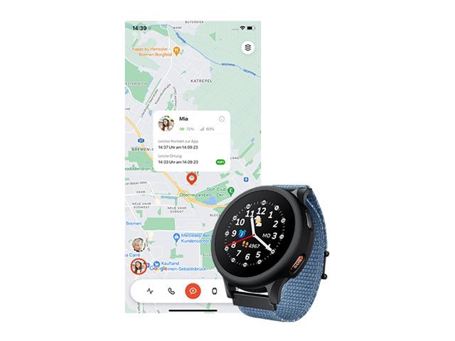 TELEKOM Anio Kidswatch 6 blau - Displayansicht