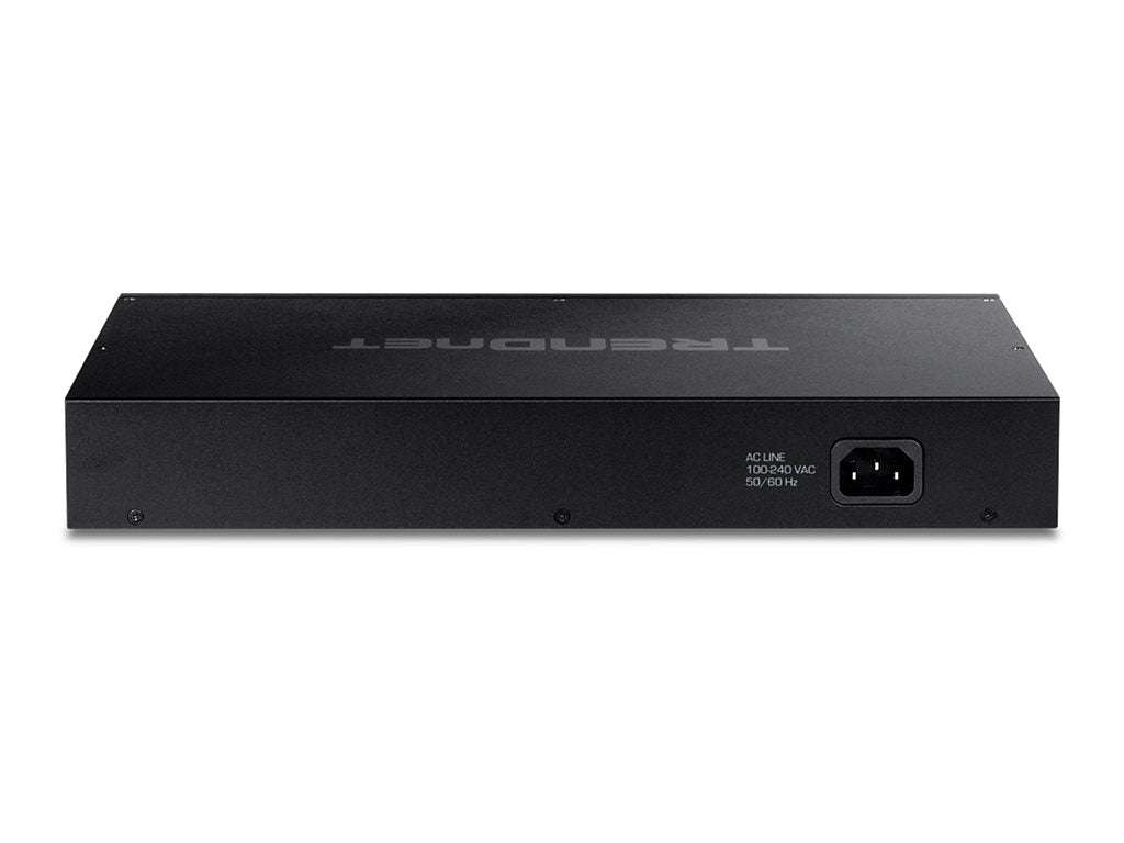 TRENDNET TPE-TG182 18-Port Gigabit PoE+ Switch Rückansicht