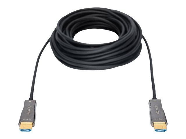 DIGITUS HDMI Hybrid Fiber Optic Kabel 30m - Vorderansicht