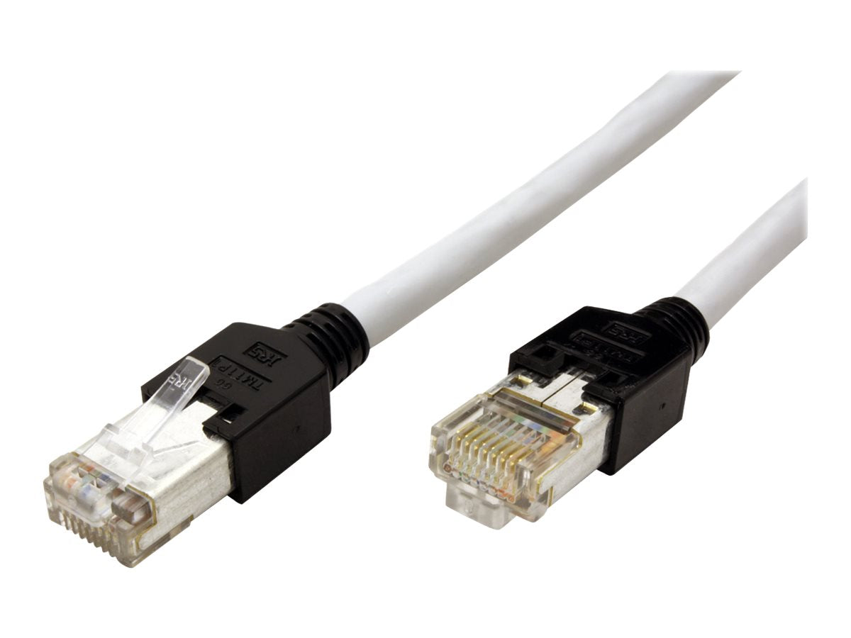 Vorderansicht des SECOMP KERPEN Patchkabel D1-20 SF/U Cat5e 0,5m grau