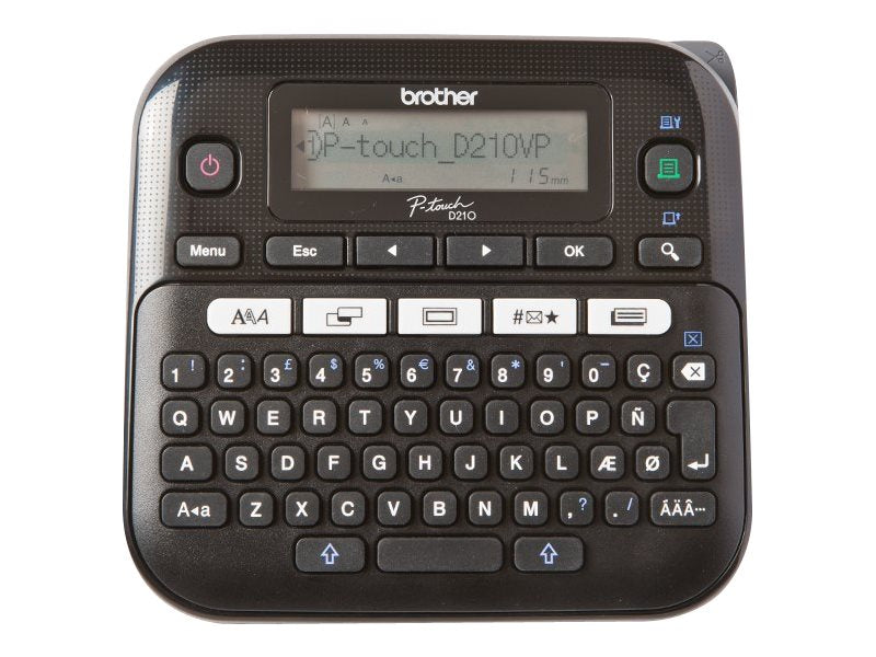 BROTHER P-touch D210VP Beschriftungsgerät im Hartschalenkoffer