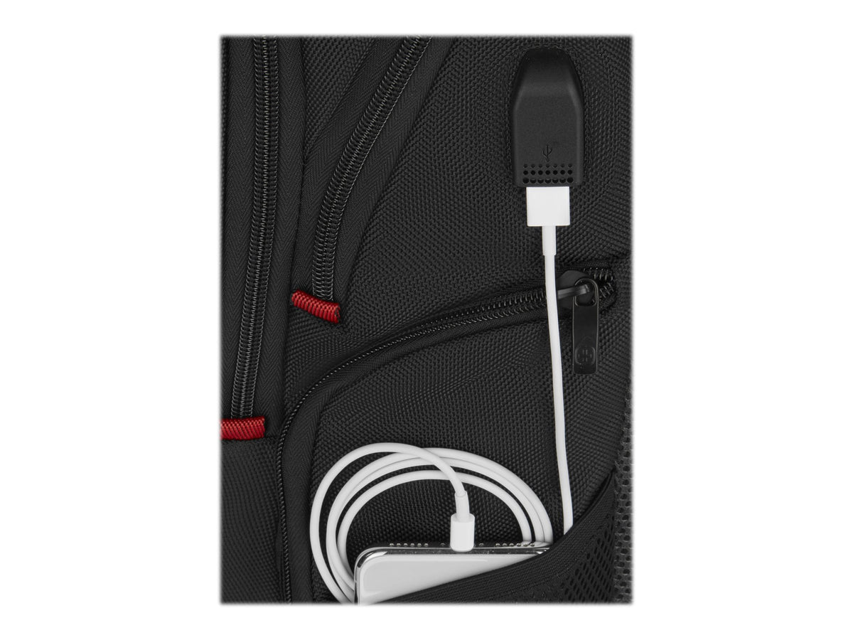 WENGER Pegasus Deluxe Ballistic Deluxe 40,64cm 16Zoll Laptop Backpack Black - Vorderansicht