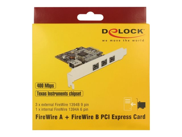 DELOCK PCI Express Karte Verpackung