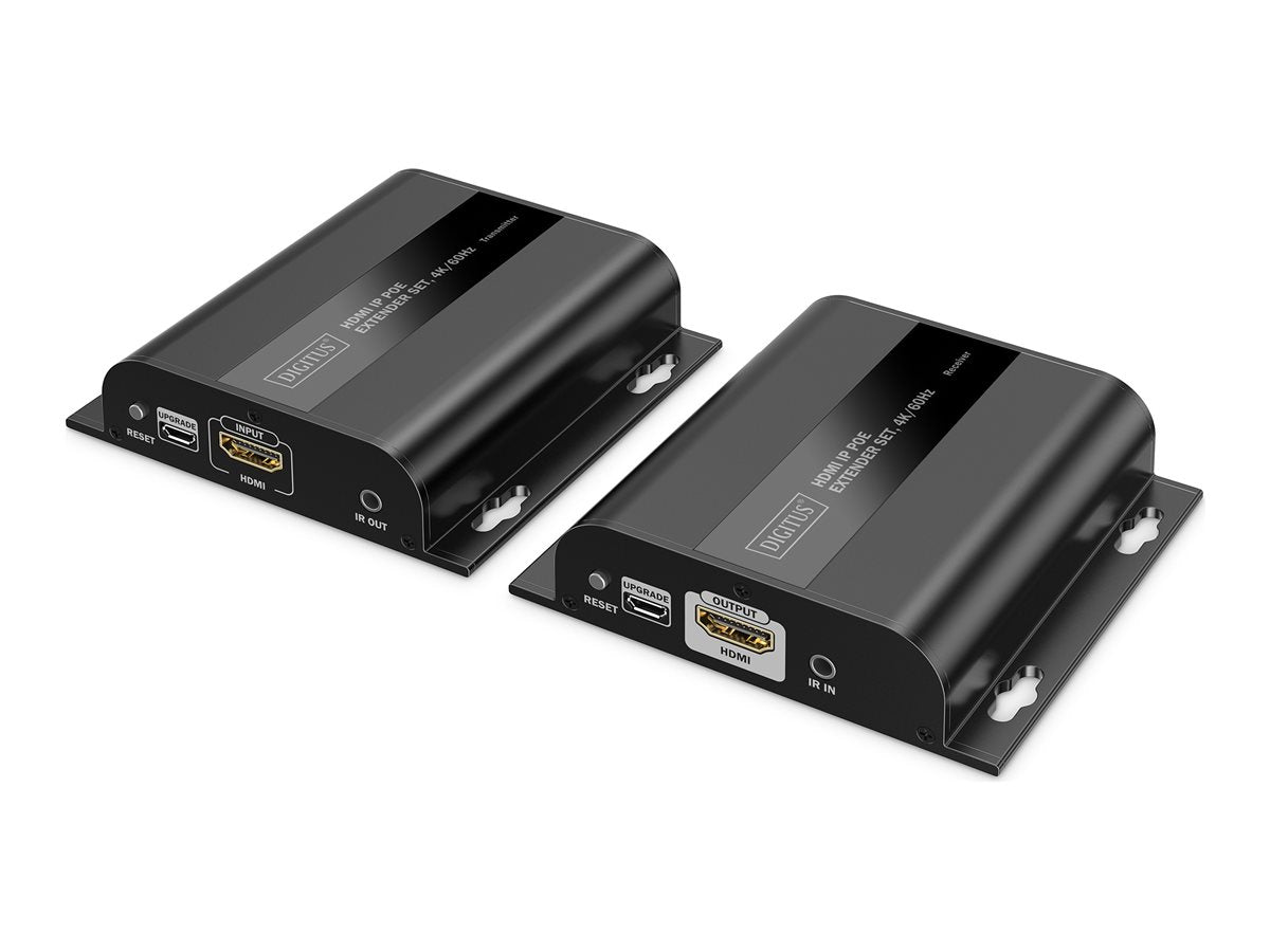 DIGITUS HDMI IP Extender Set 4K/60Hz Vorderansicht