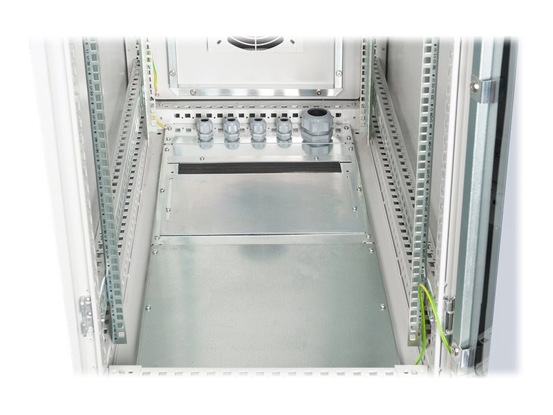 DIGITUS 42HE Netzwerkschrank Vorderansicht