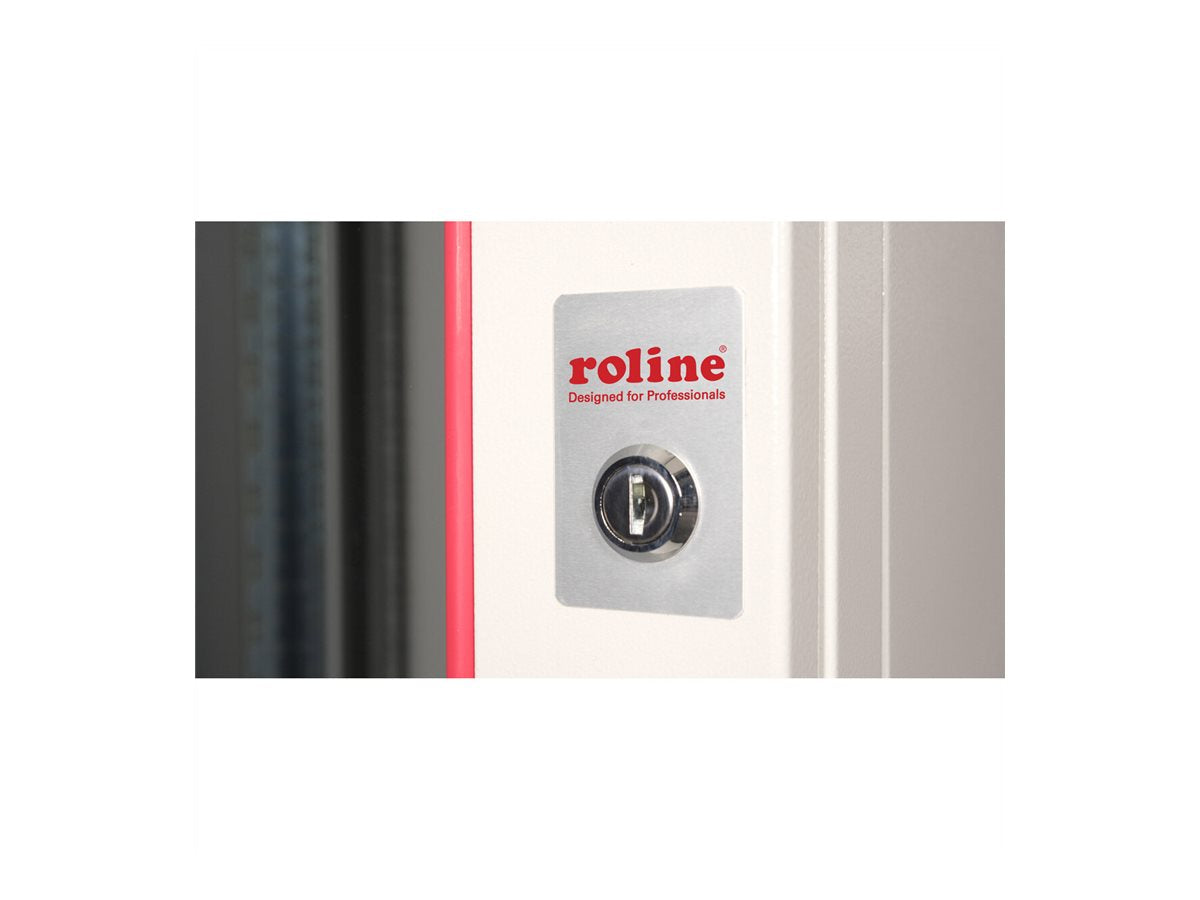 ROLINE Wandgehäuse Pro 48,26cm 19Zoll 7 HE 600x450 BxT grau - Verpackung