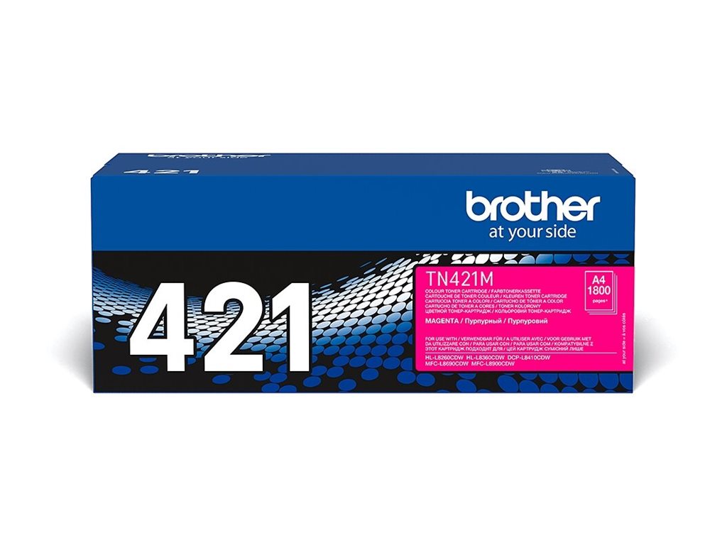 BROTHER TN-421M Tonerkassette Magenta Verpackung