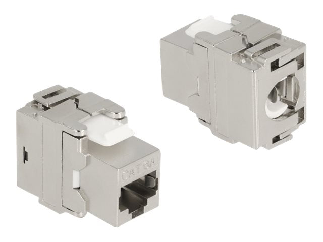 DELOCK Keystone Modul RJ45 Buchse Vorderansicht