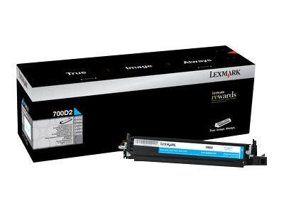 LEXMARK 700D2 Entwickler cyan Standardkapazität Detailansicht