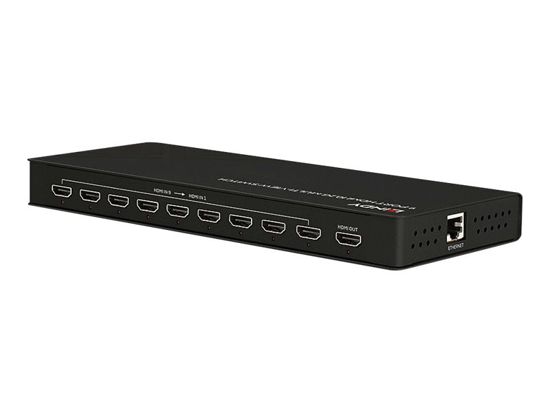 LINDY 9 Port HDMI 10.2G Multi-view Switch Vorderansicht