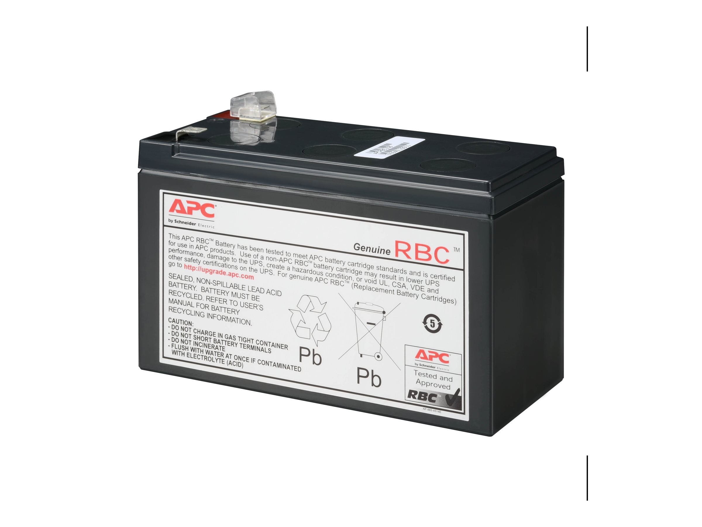 APC Replacement Battery Cartridge 164 Vorderansicht