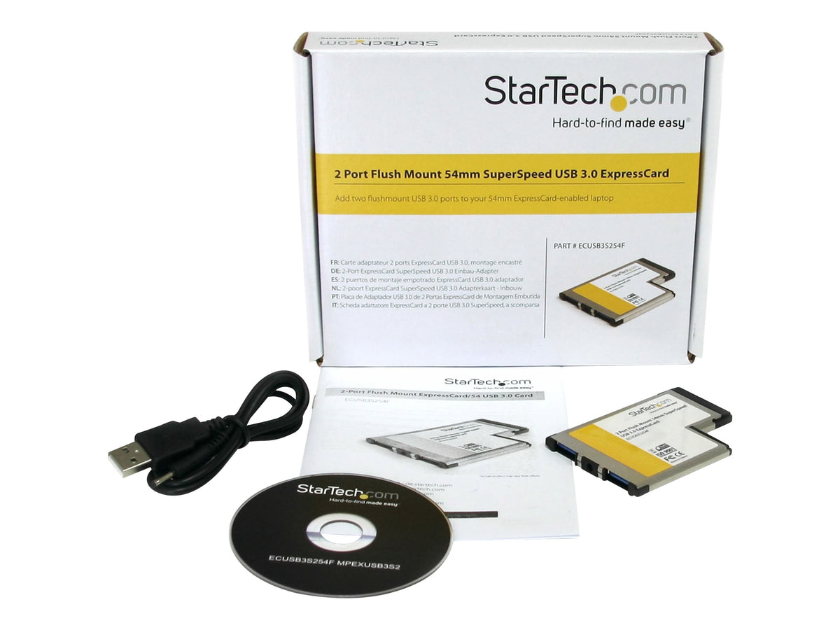 STARTECH.COM 2 Port USB 3.0 ExpressCard Verpackung