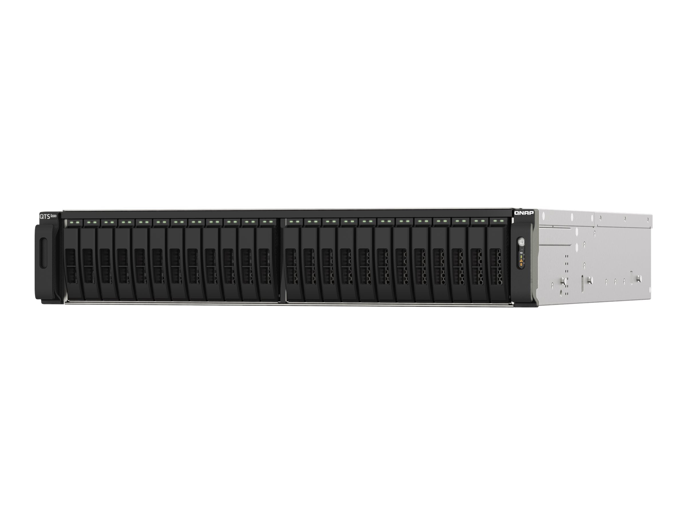 QNAP TS-h2490FU-7302P-128G NAS-Server Seitenansicht