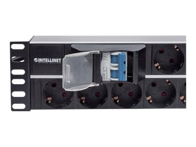INTELLINET 48,3cm 19Zoll Steckdosenleiste Detailansicht