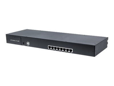 INTELLINET Modularer 8-Port KVM-Switch Vorderansicht