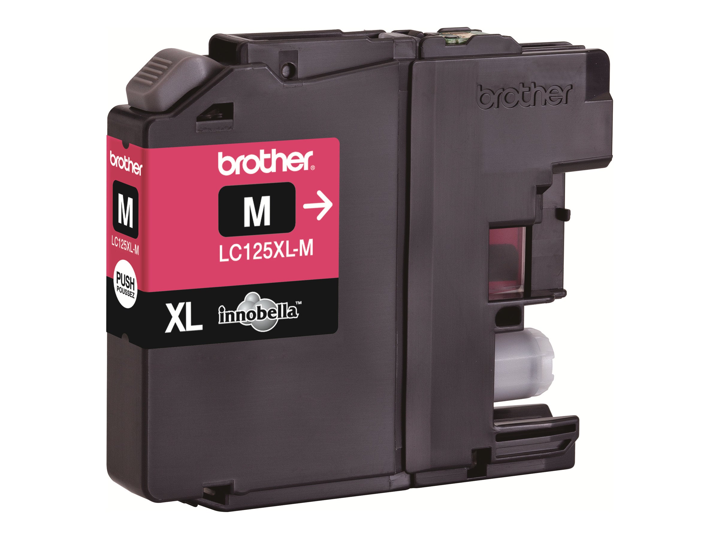 BROTHER LC125XL Tinte magenta Vorderansicht