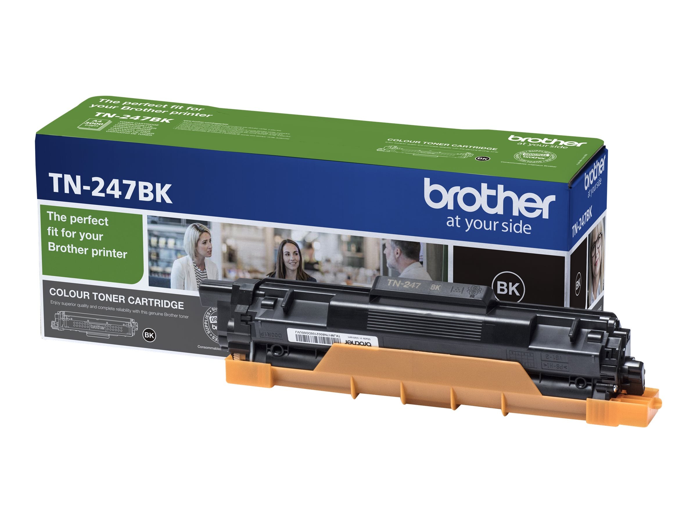 BROTHER Black high yield toner TN247BK Vorderansicht
