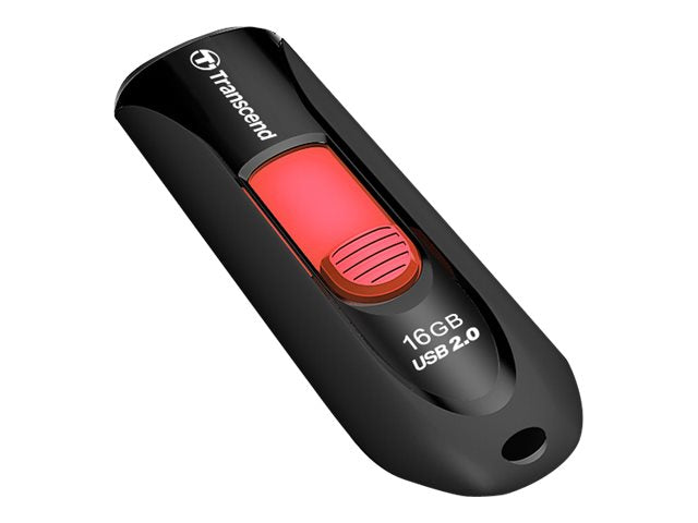 TRANSCEND 16GB JetFlash 590 USB-Flash-Laufwerk Seitenansicht