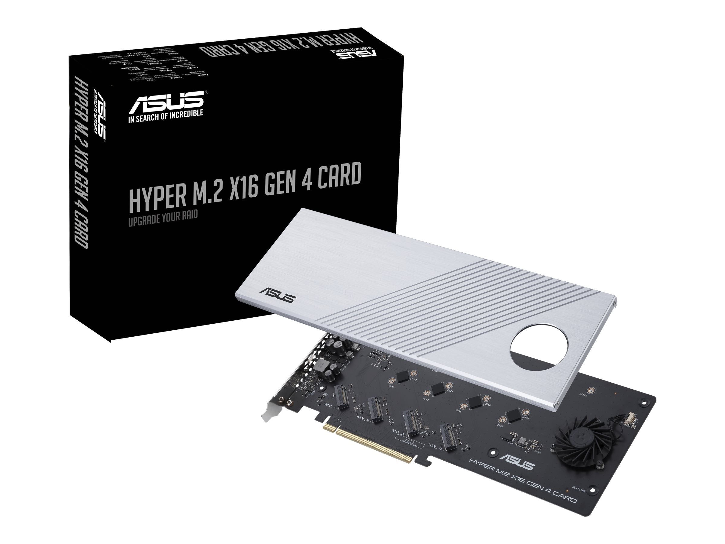 ASUS HYPER M.2 X16 GEN 4 CARD Vorderansicht