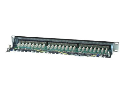 INTELLINET Cat6 Patchpanel geschirmt 24 Ports FTP Detailansicht