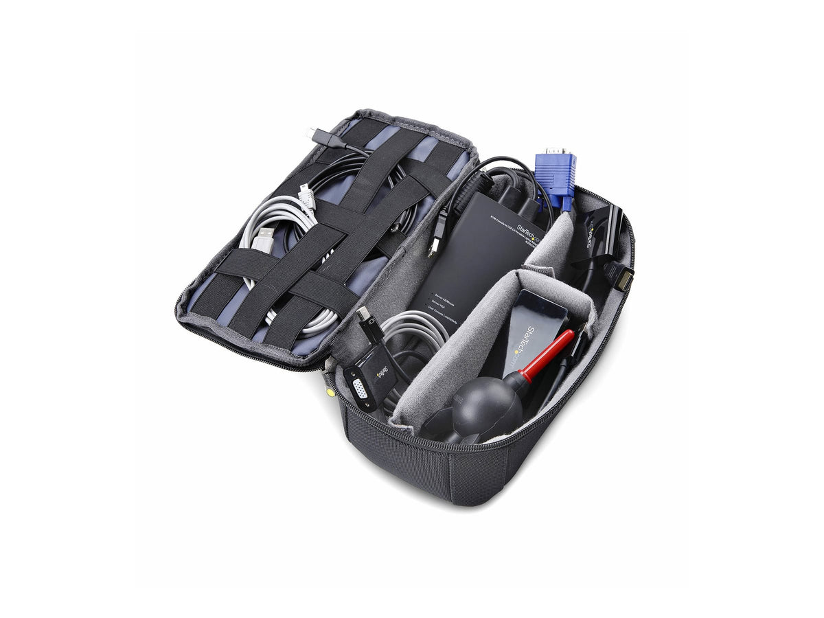 STARTECH.COM Mobiler Laptop Crash-Cart-Adapter USB-VGA-Mini DisplayPort KVM-Konsole Dateiubertragung-Videoaufzeichnung TAA