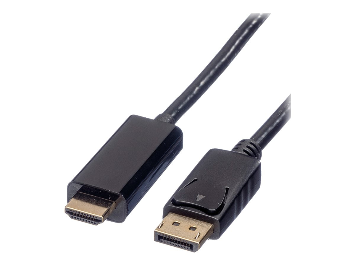ROLINE DisplayPort Kabel DP - UHDTV ST/ST schwarz 2m Detailansicht