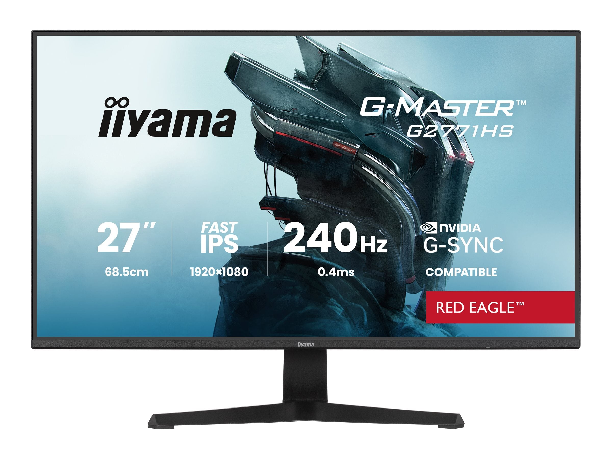 IIYAMA G2771HS-B1 Gaming Monitor Vorderansicht
