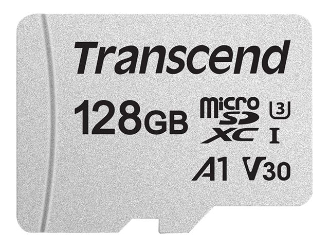 TRANSCEND 128GB UHS-I U3A1 microSD Vorderansicht