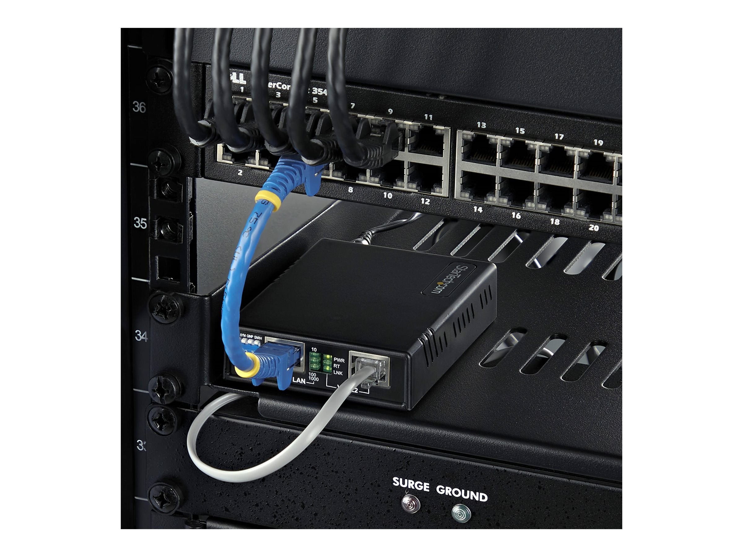 STARTECH.COM VDSL2 Ethernet Extender Kit uber Einzeldraht Langstrecken Repeater bis 1km Ersatz fur 110VDSLEXTEU TAA-konform