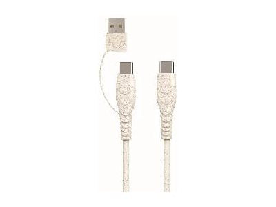 BIOND BIO-CT-TC USB-C to Type-C+A 3A Kabel 1,2m Vorderansicht