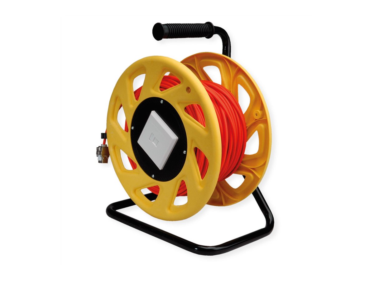 ROLINE RJ-45 Kabeltrommel Kat.6A Class EA 60 m - Detailansicht