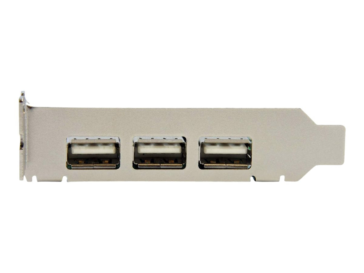 STARTECH.COM 4 Port USB 2.0 PCI Express Low Profile Schnittstellenkarte - Detailansicht