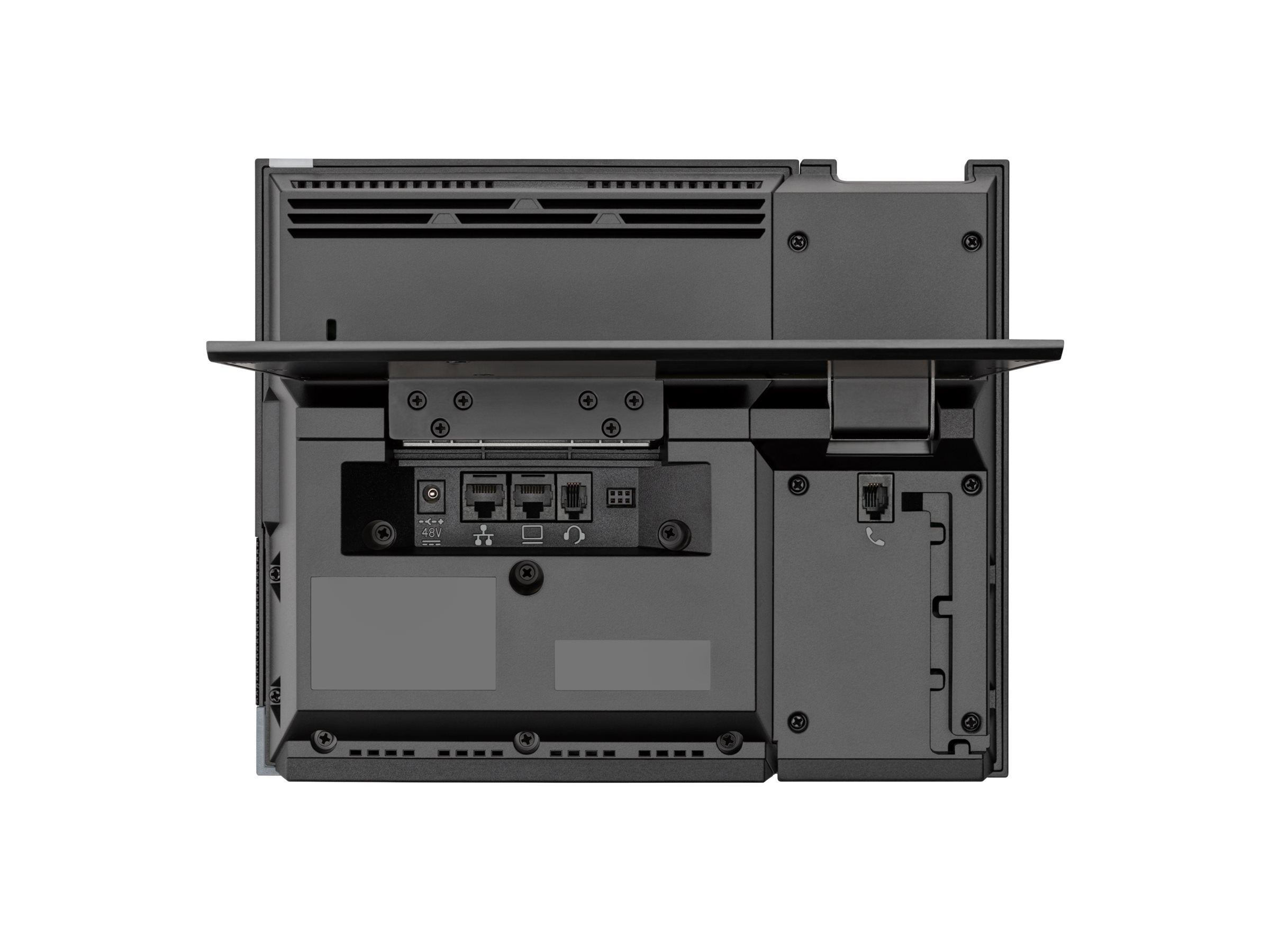 HP Poly CCX 700 VoIP-Telefon mit geöffnetem Bildschirm