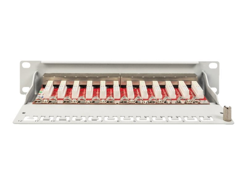 DIGITUS Cat.6A Patch Panel geschirmt Seitenansicht