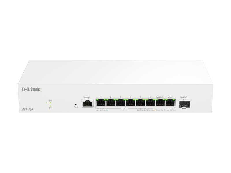 D-LINK DBR-700 Business Dual-WAN VPN Router Vorderansicht