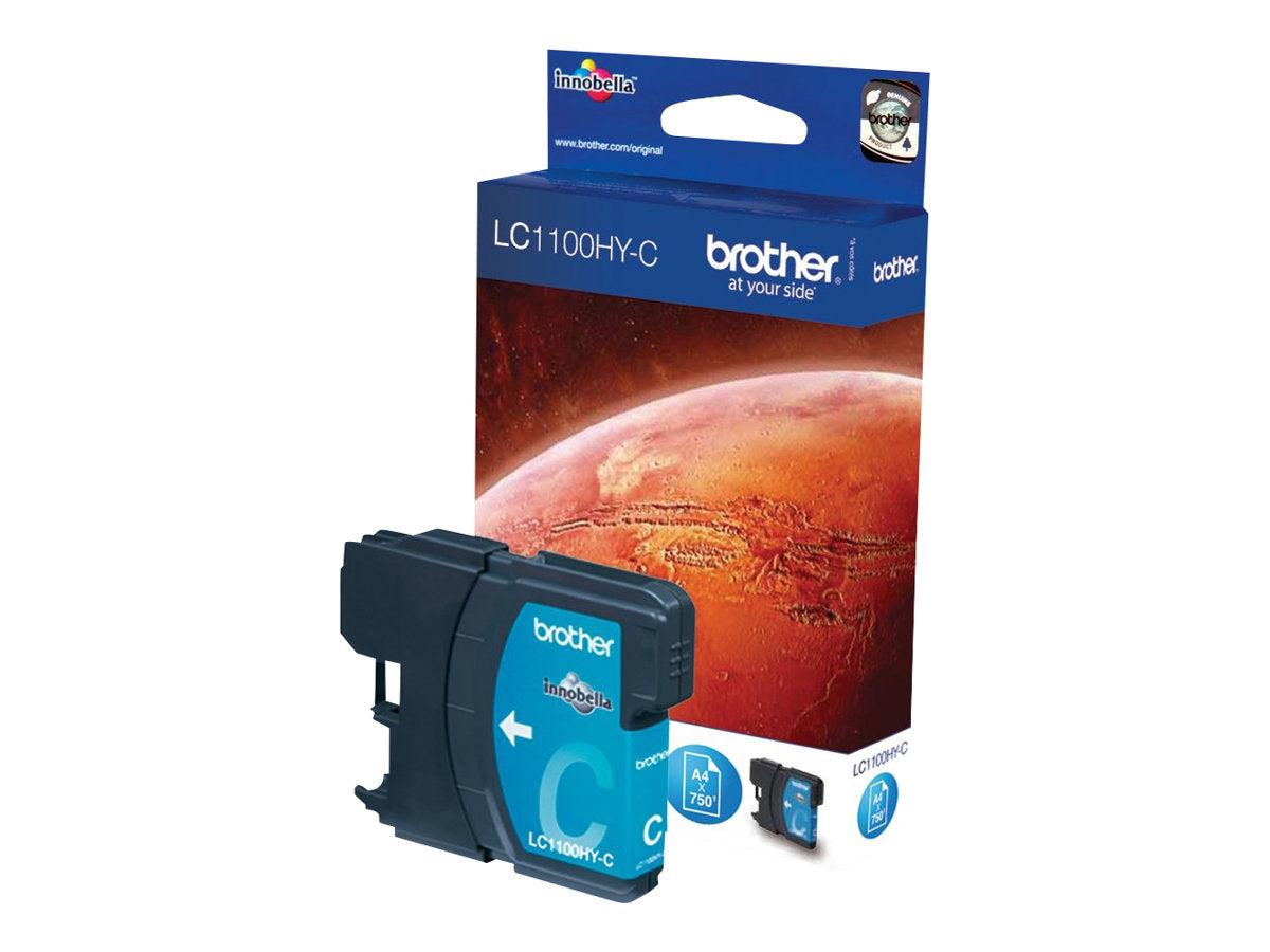 BROTHER LC-1100 Tinte cyan Verpackung