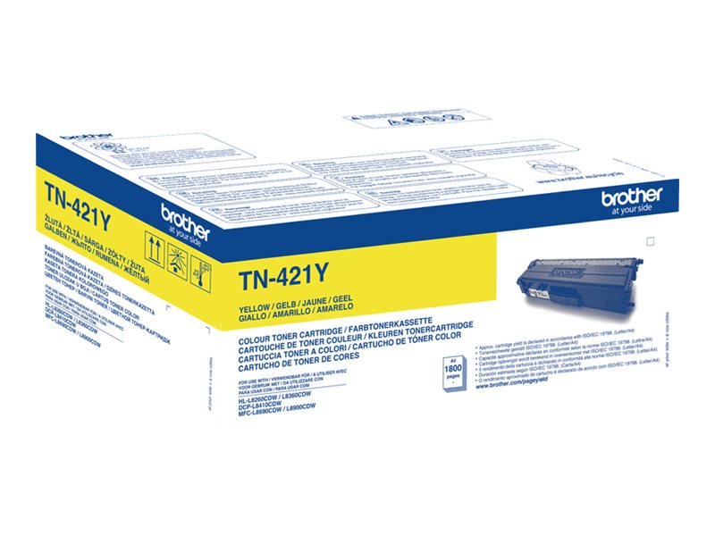 BROTHER TN-421Y Tonerkassette Gelb Detailansicht