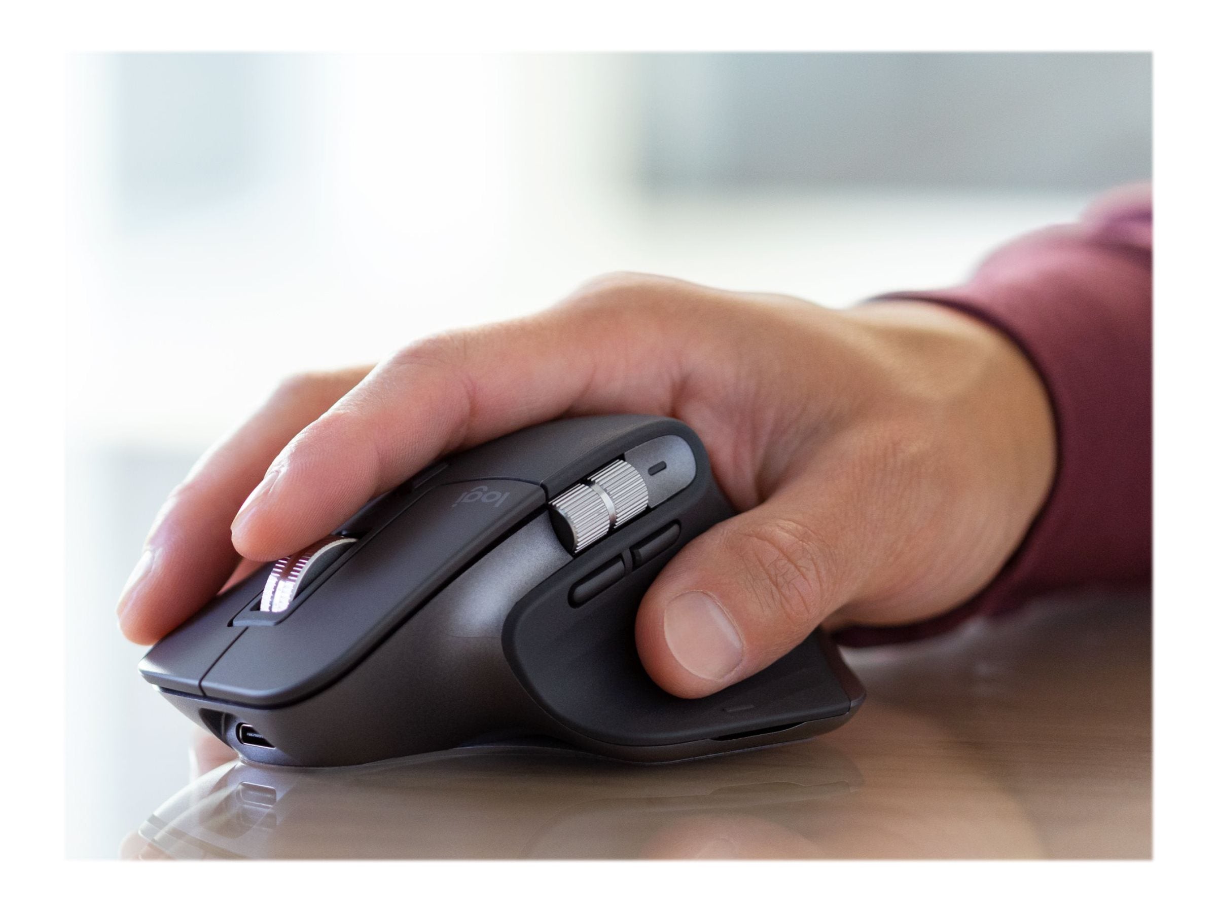 LOGITECH Master Series MX Master 3S for Business Maus - Vorderansicht