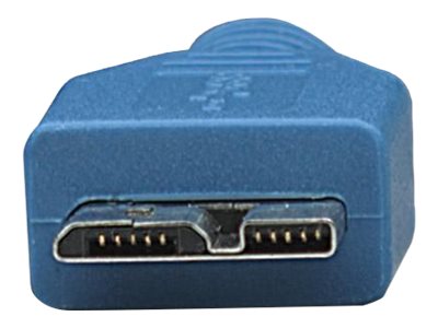 TECHLY USB3.0 Anschlusskabel blau 3m Verpackung